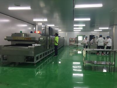 大产量隧道式液氮速冻机